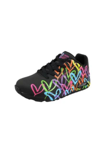 Sneakersy Skechers czarne