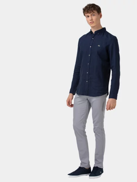 Повседневные брюки Lacoste серые