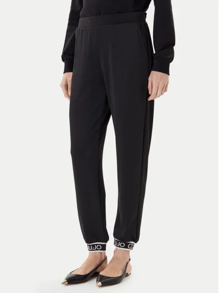 Liu Jo Sport Текстилни панталони черен