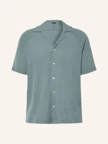 Reiss Letní Košile Knox Comfort Fit zelená