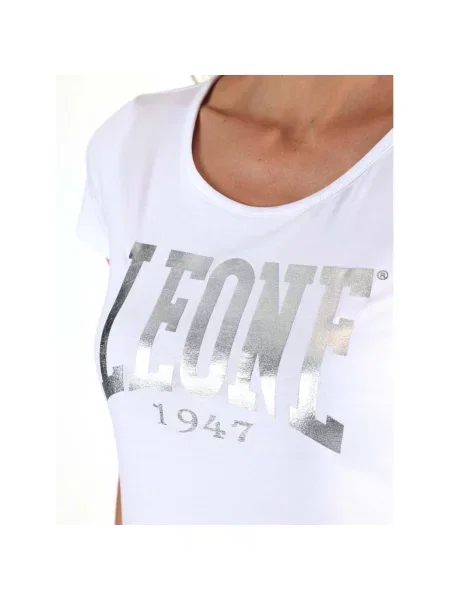 Majica Leone 1947 kratki rukavi bijela