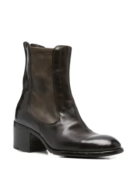 Botine Lemargo din piele verde