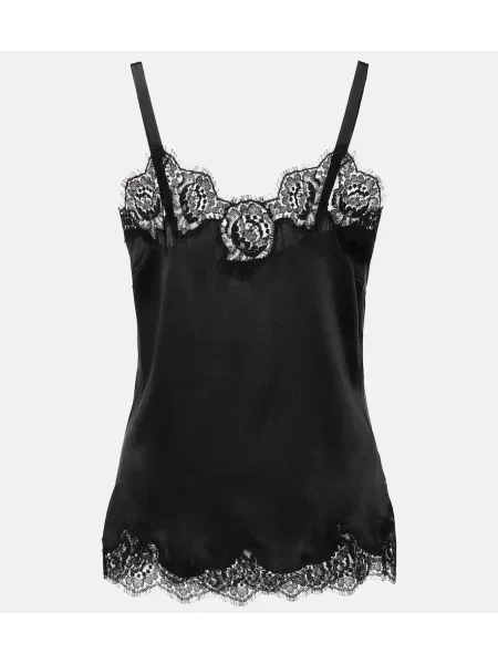 Maiou Dolce&gabbana din satin negru