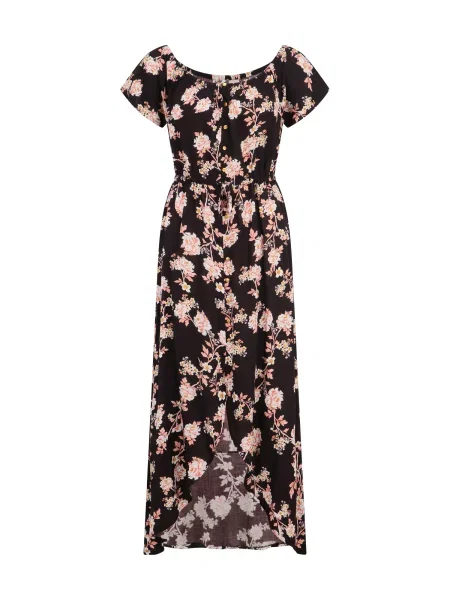 LASCANA Rochie negru corai alb