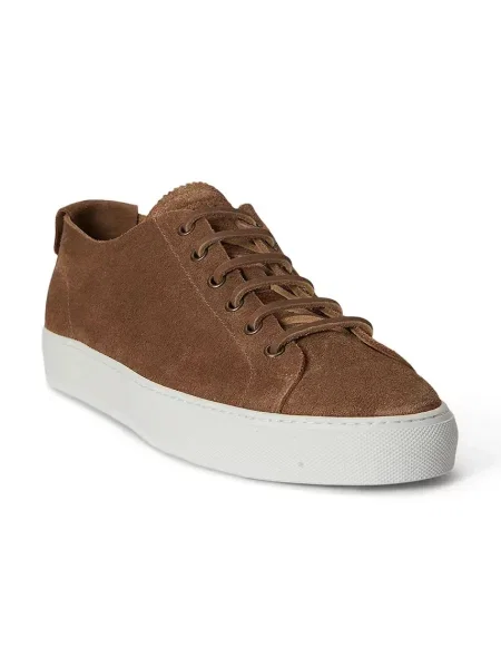 Polo Ralph Lauren Jr Lux Decon superge usnjene rjava
