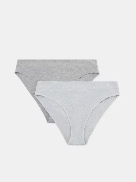 Набір трусів DIVERSE Torma 2p бавовна/еластан сірий