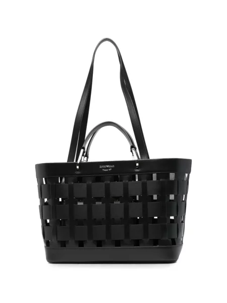 Shopper táska Emporio Armani fekete