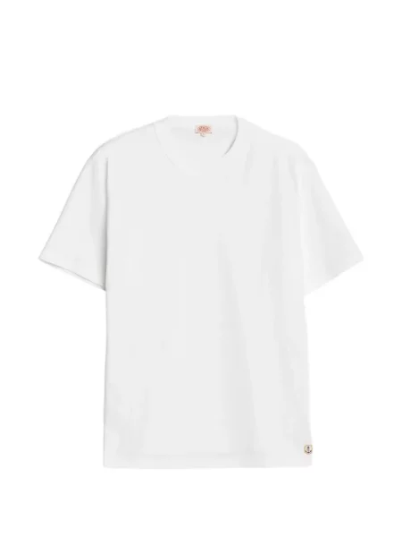 Tricou Armor Lux cu decolteu rotund alb