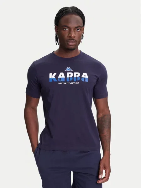 Kappa T-Shirt Granatowy