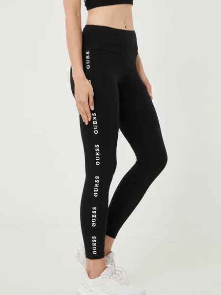 Легінси Guess з принтом чорний