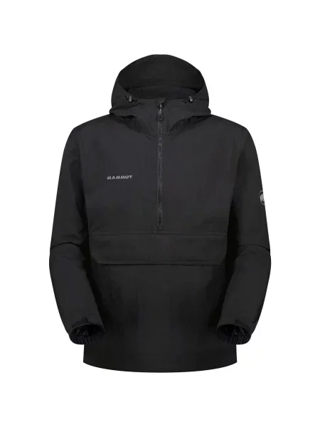 Anorak Mammut cu glugă de drumeție negru