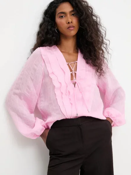 Srajca Answear.LAB roza