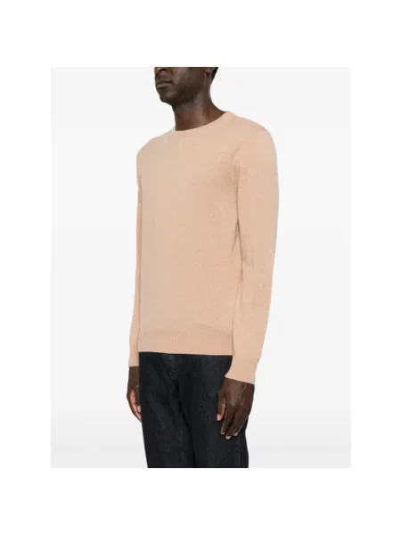 Sweter Canali wełniany beżowy