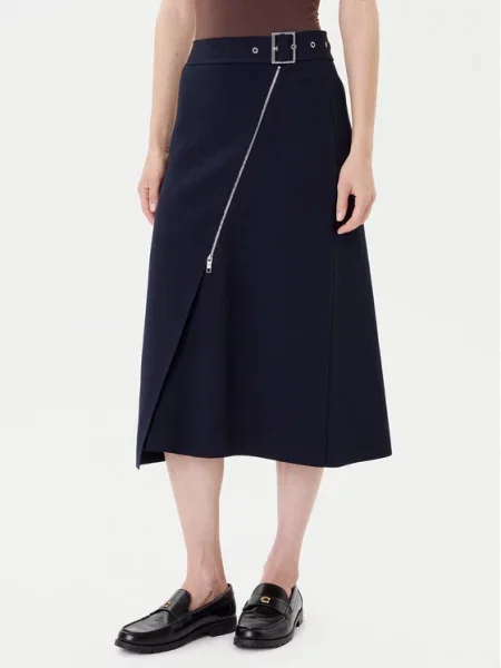 BOSS Midi krilo Feliora Mornarsko modra