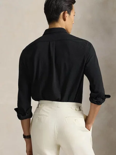Polo Ralph Lauren Košeľa čierna