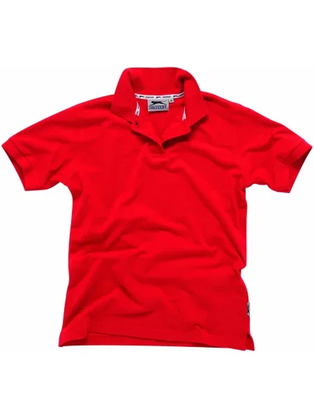 Polo majica Slazenger s kratkimi rokavi rdeča