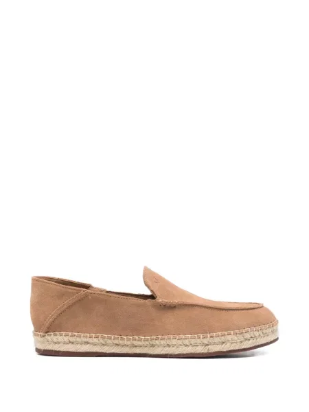Pantofi loafer Guess din piele de căprioară