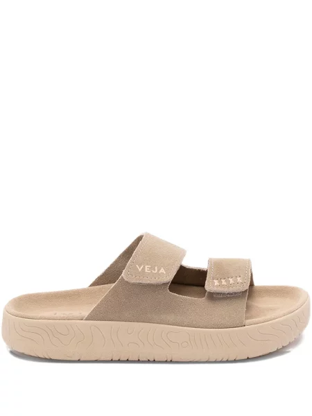 Sandály Veja na suchý zip na platformě na ramínka