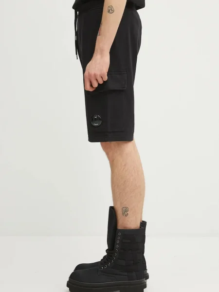 C.P. Company pantaloni scurți din negru
