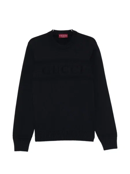 Пуловер Gucci синьо
