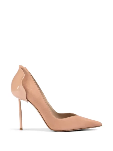 Pantofi cu toc Le Silla din piele de căprioară
