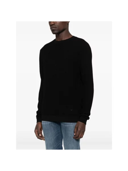 Długi sweter Emporio Armani czarny