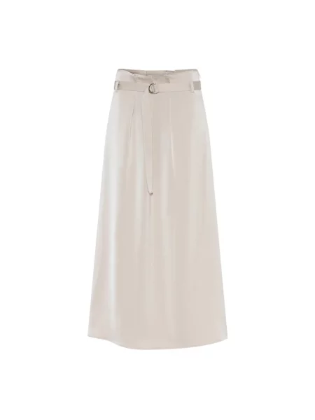 Spódnica Bruuns Bazaar beżowa