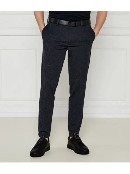 BOSS BLACK Chino nadrág P-Kaiton fekete