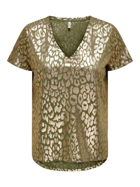 ONLY Tricou auriu verde