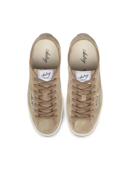 Sneakersy Autry zamszowe beżowe