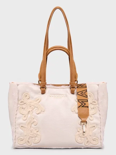 Сумка Ermanno Scervino бежева