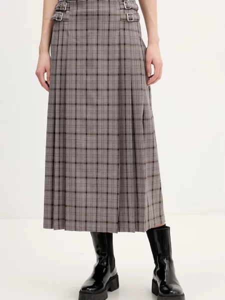 The Ragged Priest fustă bordo