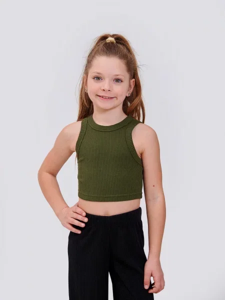 Дитячий Топ SMIL хакі