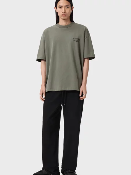 Футболка Allsaints оливкова