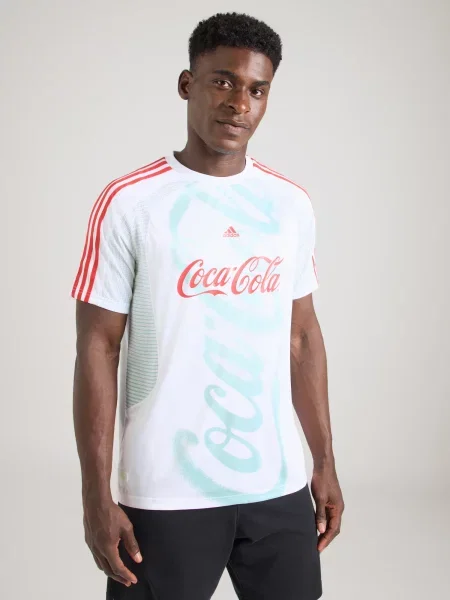ADIDAS ORIGINALS Tričko CCTG svetlozelená / jasne červená biela