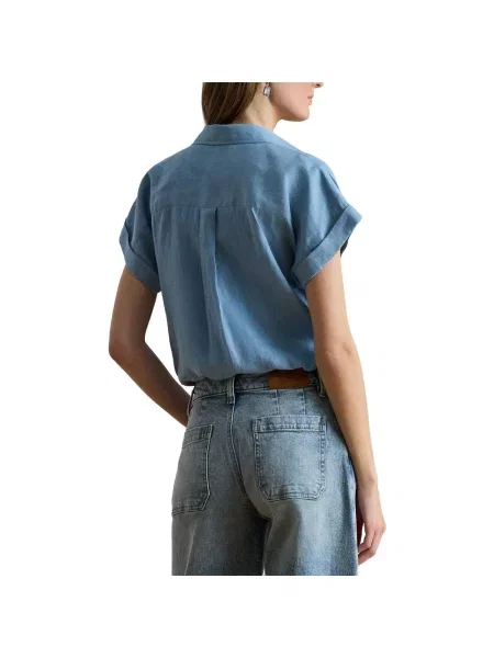 Bluză Ralph Lauren albastru
