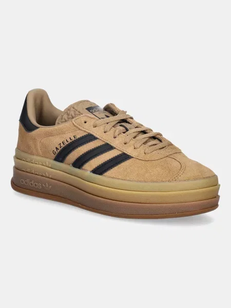 Tenisky adidas Originals Gazelle Bold hnědá