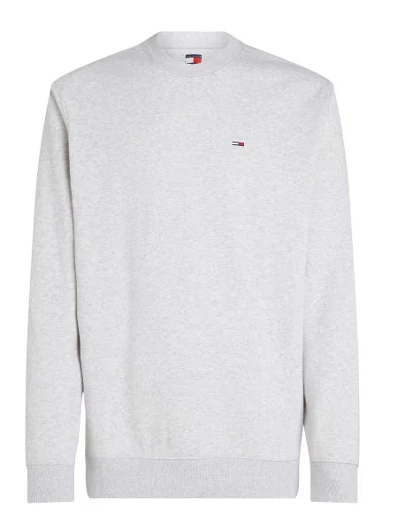 Tommy Jeans Μπλούζα φούτερ μελανζέ γκρι