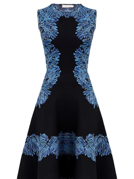 Rochie midi Ulla Johnson fără mâneci negru
