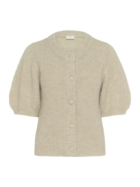 Kaffe Kardigan KAEmelie melír béžový