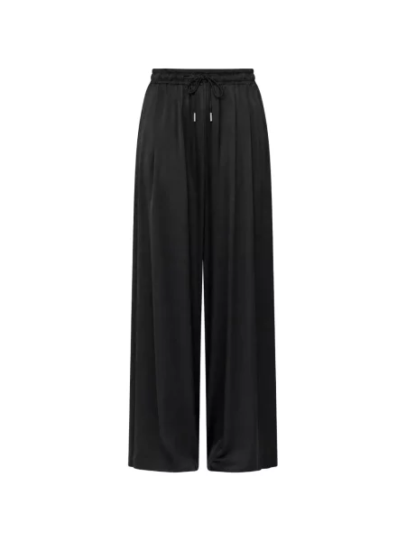 Pantaloni palazzo Danamé cu cordon negru