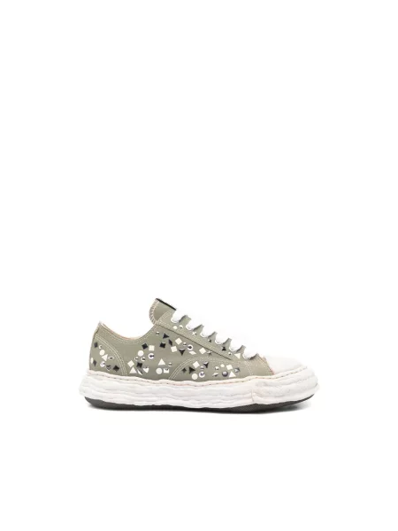 Sneakersy Mihara Yasuhiro płócienne zielone
