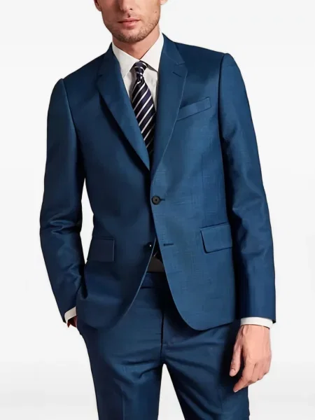 Costum Paul Smith de lână albastru