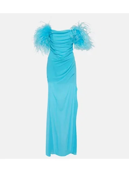 Maksi sukienka maxi Giuseppe Di Morabito garniturowa niebieska