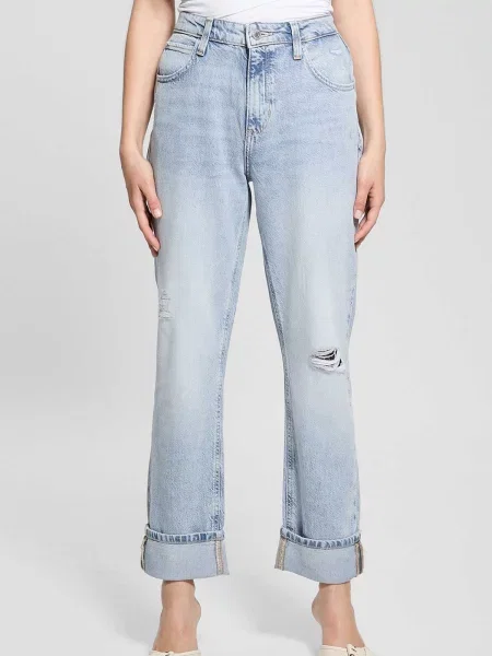 Прямі джинси GUESS ліоцелл блакитний