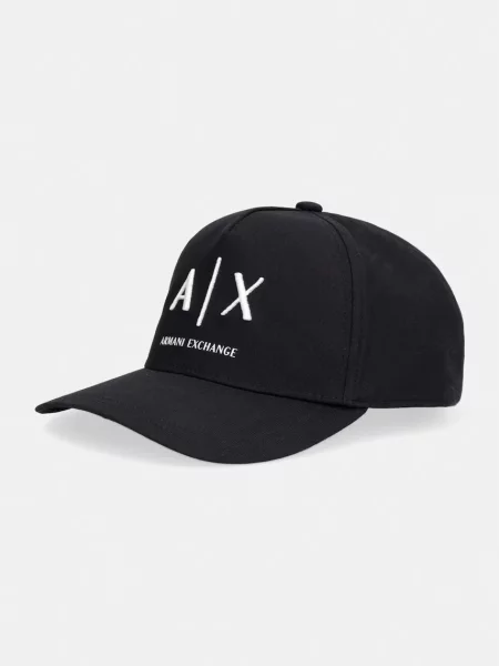 ARMANI EXCHANGE Kapa / bela črna