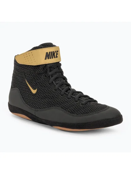Olcsóbban. Férfi birkózó cipő Nike Inflict 3 Limited Edition fekete/vegas arany. Méret: EU fekete