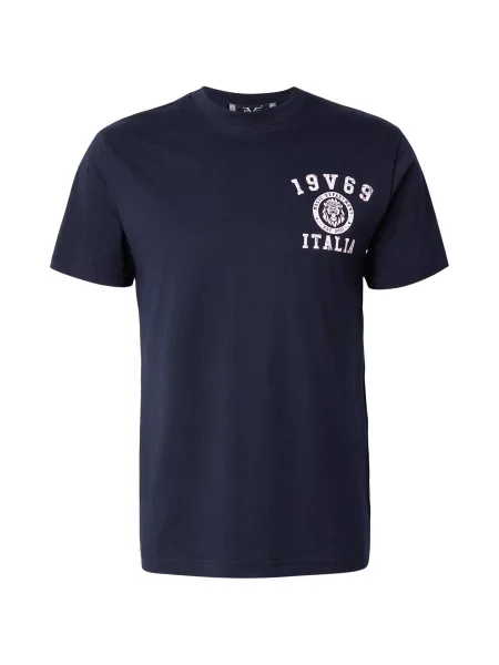 ITALIA Tricou Tarek bleumarin roz