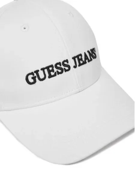 Kšiltovka Guess Jeans bílá