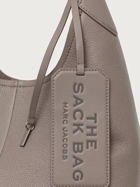 Bőr öves shopper táska Marc Jacobs bézs